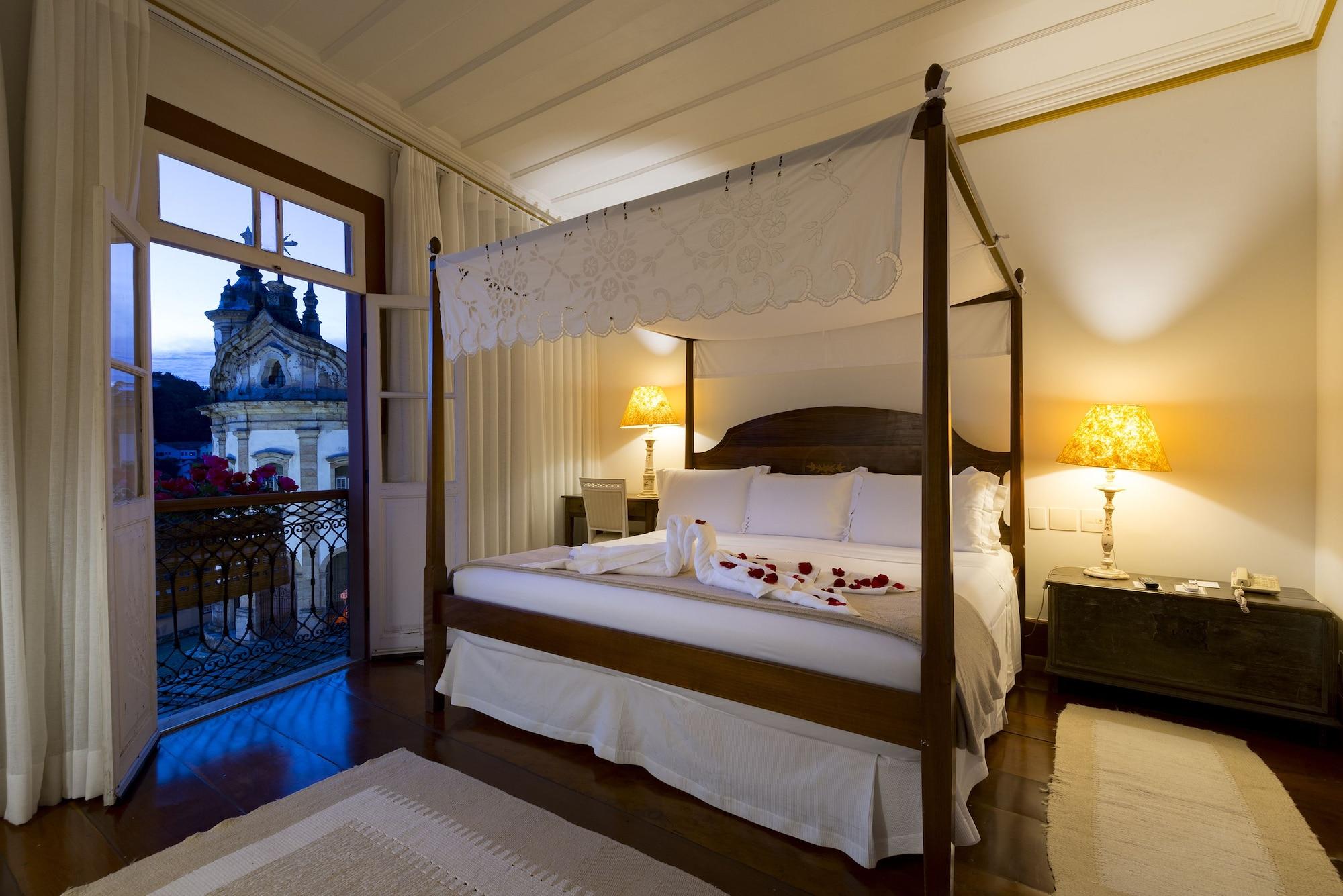Hotel Solar do Rosário Ouro Preto  Kültér fotó A room at the hotel