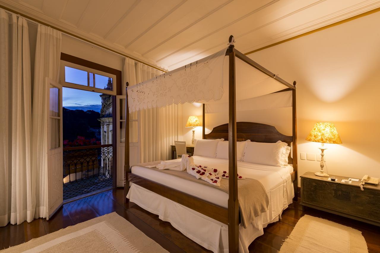 Hotel Solar do Rosário Ouro Preto  Kültér fotó A bedroom at the hotel